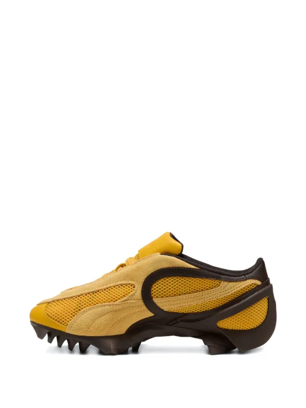 PUMA メッシュ スニーカー | イエロー | FARFETCH JP