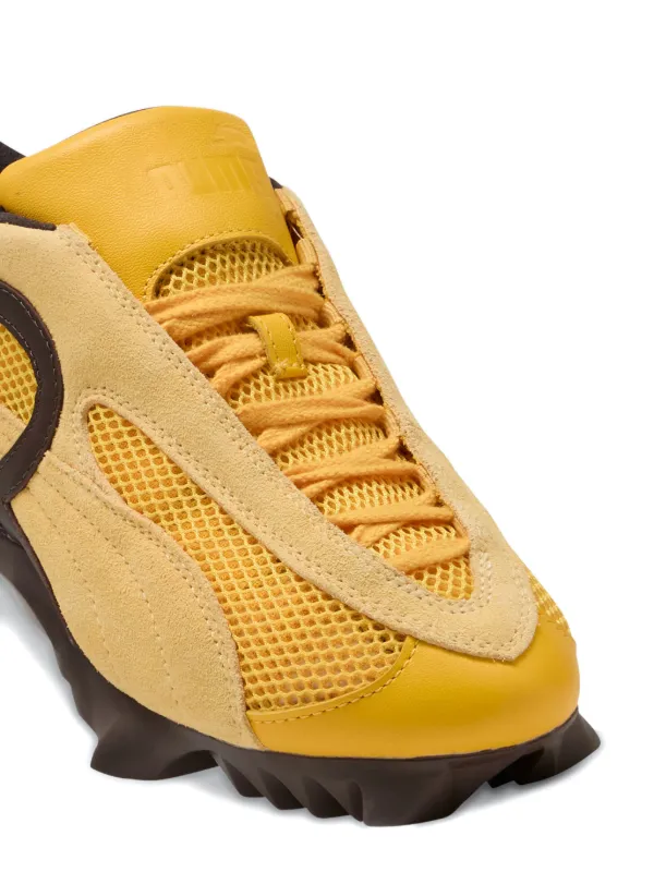 PUMA メッシュ スニーカー | イエロー | FARFETCH JP
