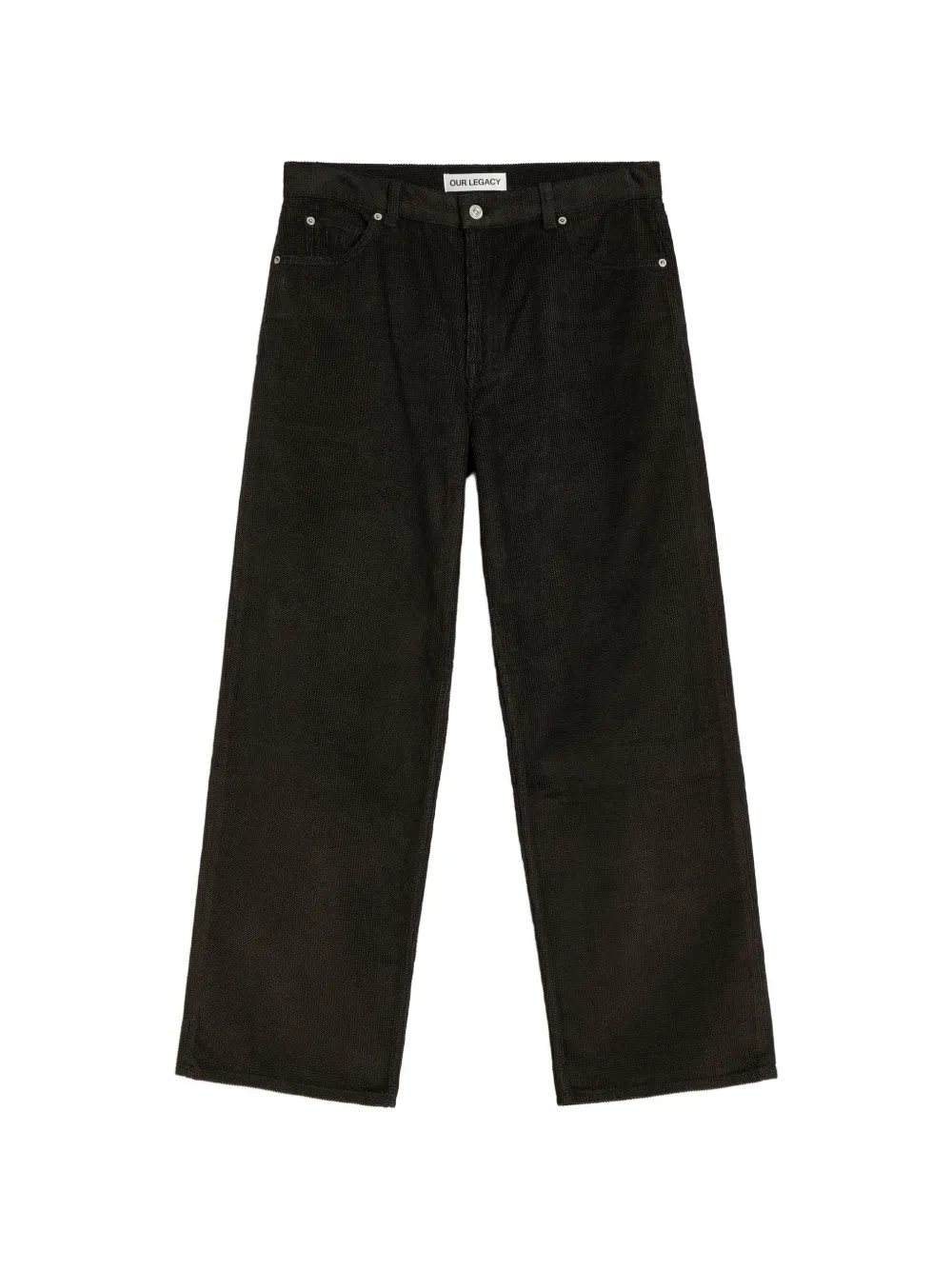 OUR LEGACY five-pocket straight-leg jeans - Grigio