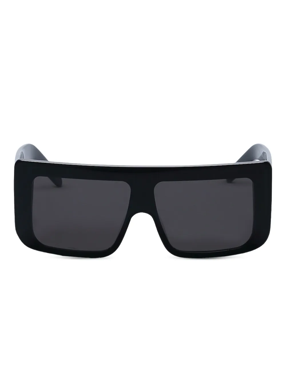 Rick Owens lunettes de soleil à monture rectangulaire | noir | Image 1