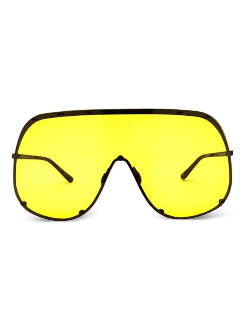 Rick Owens 기하학 선글라스 | 블랙 | Image 1