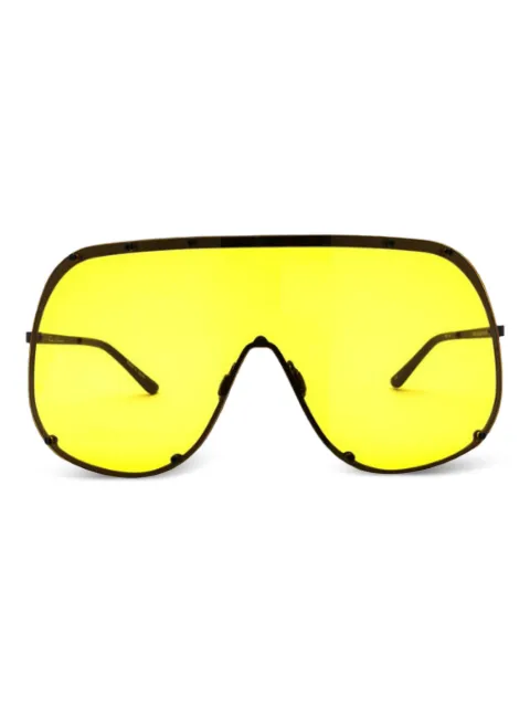 Rick Owens geometric sunglasses