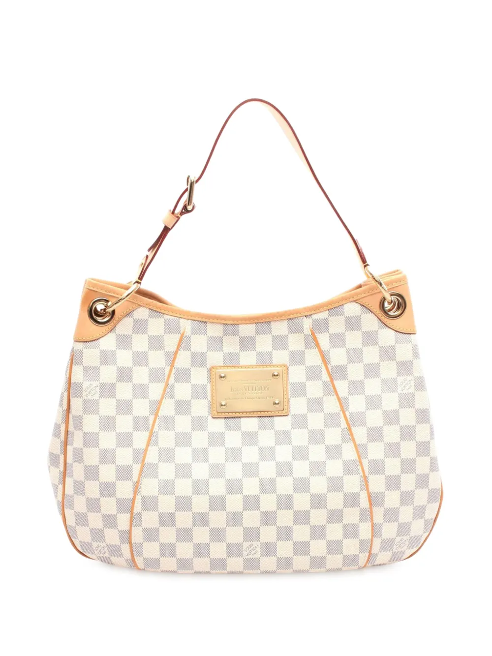 Louis Vuitton Pre-Owned 2008 Damier Azur Galliera PM shoulder bag - Louis Vuitton Pre-Owned 2008 Damier Azur Galliera PM shoulder bag -
