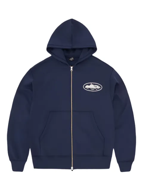 CORTEIZ x Island Puff print zip hoodie