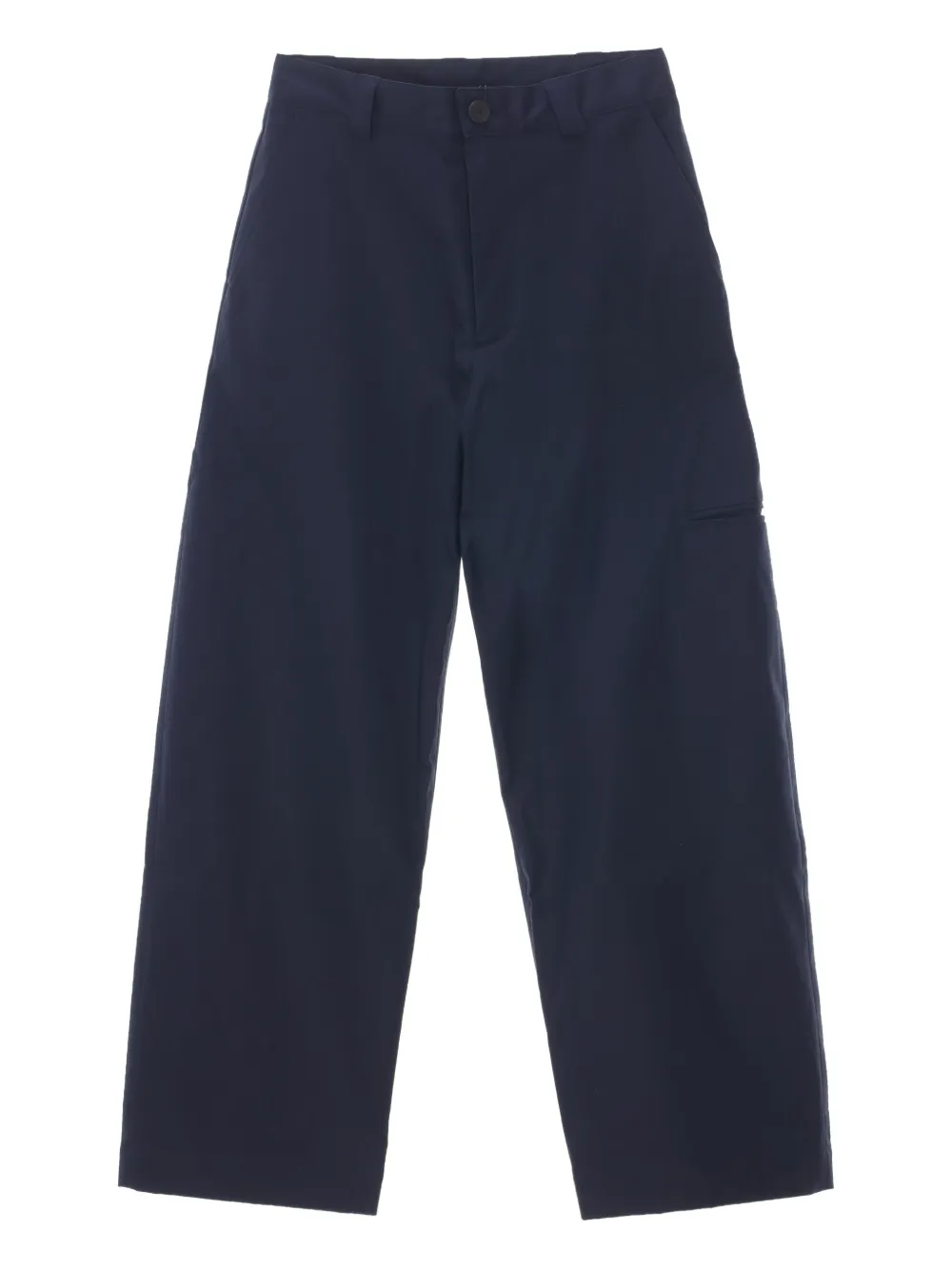 Studio Nicholson 经典曲线形长裤 | 蓝色 | Image 1