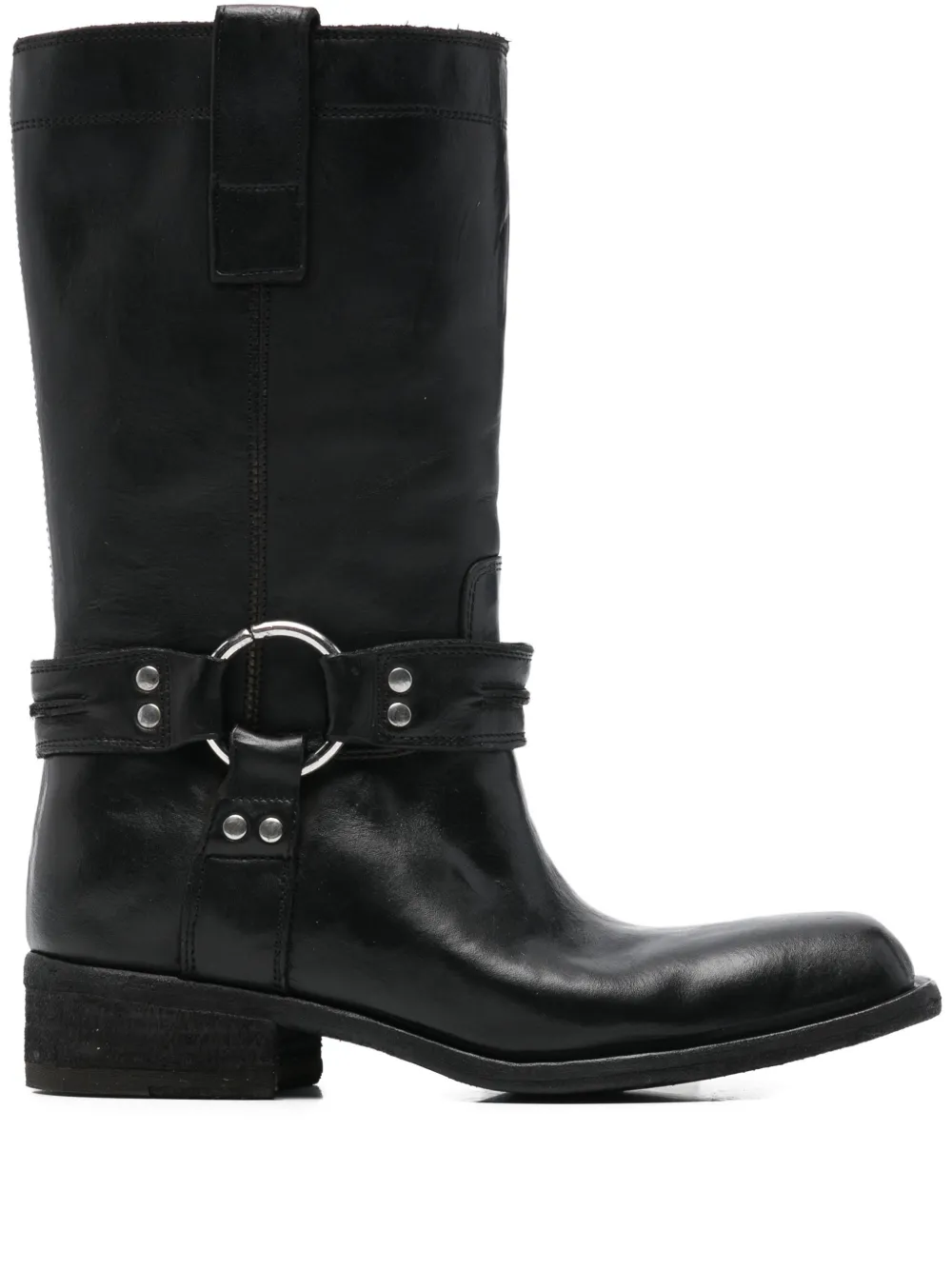 Fauzian Jeunesse 40mm studded biker boots | negro | Image 1