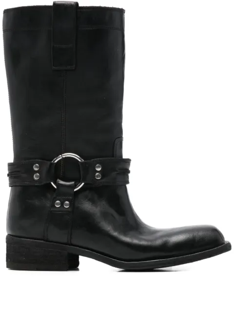 Fauzian Jeunesse 40mm studded biker boots