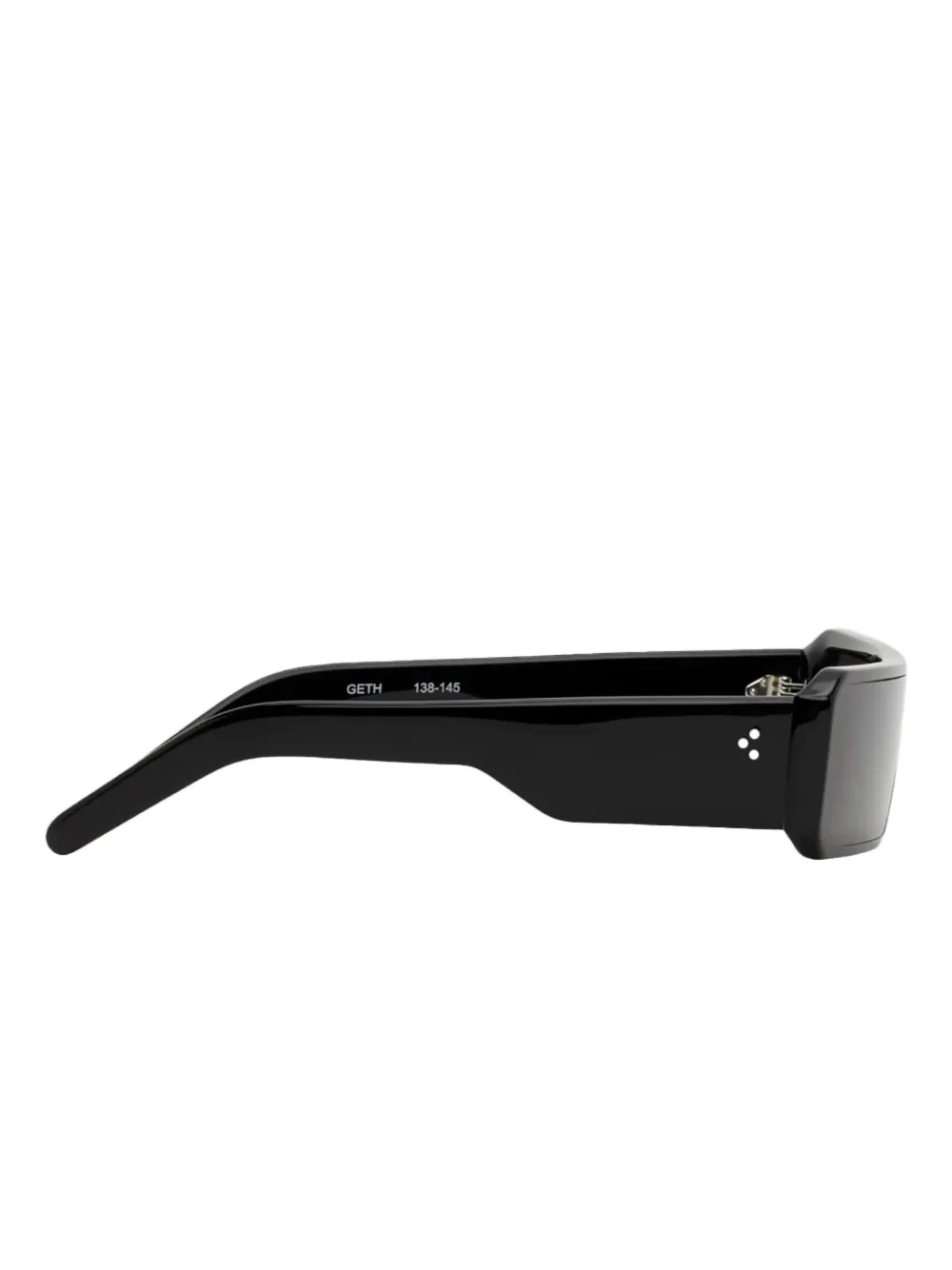 Rick Owens rectangle-frame sunglasses Zwart