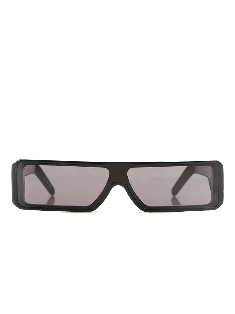 Rick Owens lunettes de soleil à monture rectangulaire | noir | Image 1