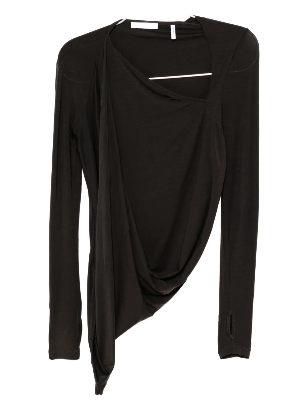 Helmut Lang asymmetric top | Brown | Image 1