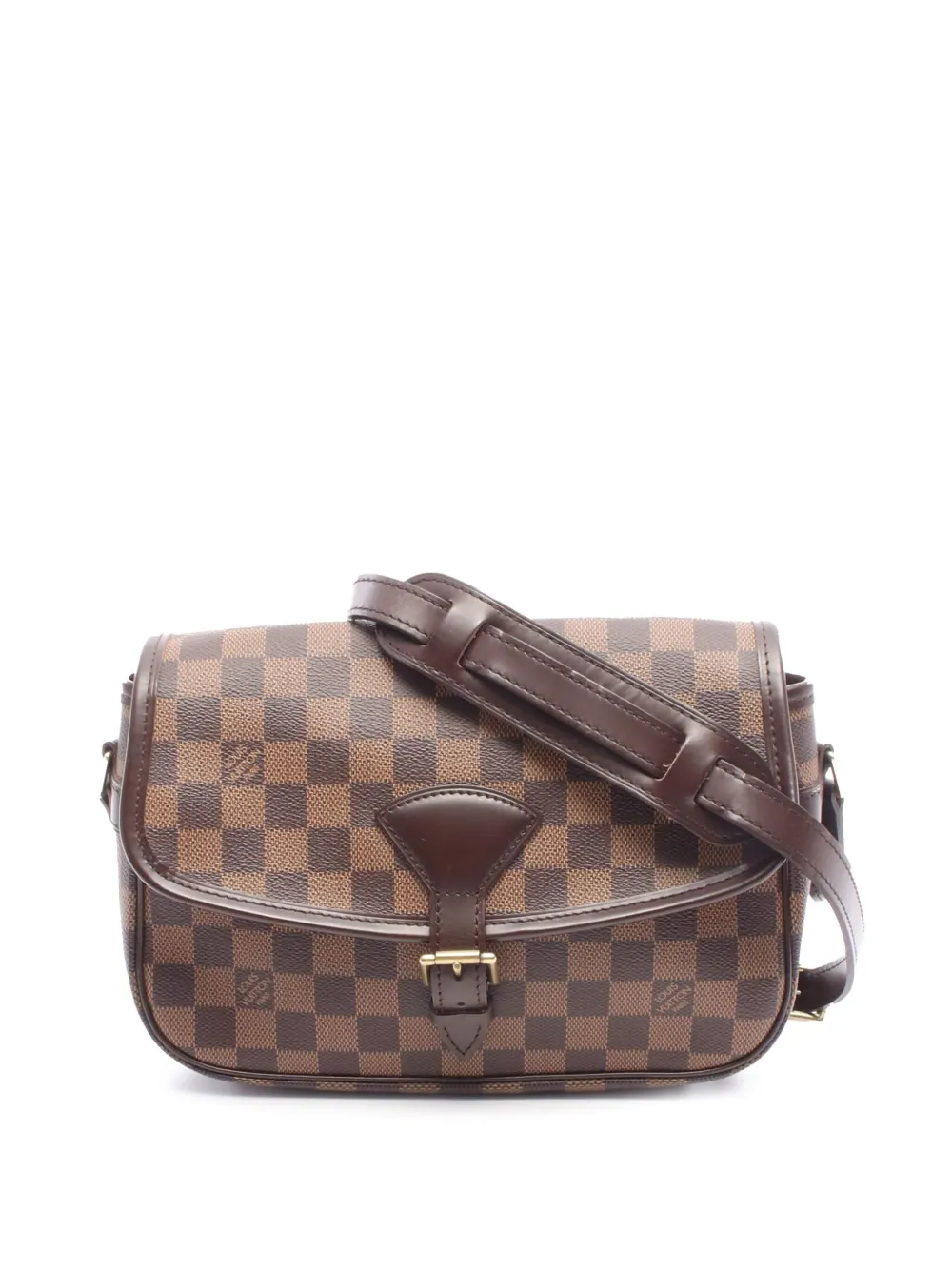Louis Vuitton Pre-Owned 2006 Damier Ebene Sologne crossbody bag - ブラウン Louis Vuitton Pre-Owned 2006 Damier Ebene Sologne crossbody bag - ブラウン