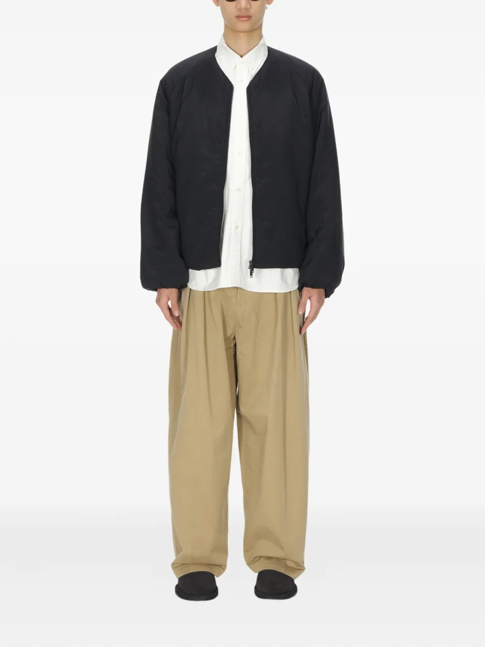 Studio Nicholson 填充插肩式衣袖夹克 | 飞行员夹克 | Image 2