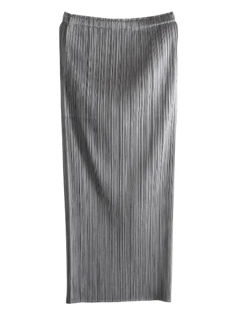 Pleats Please Issey Miyake pleated midi skirt