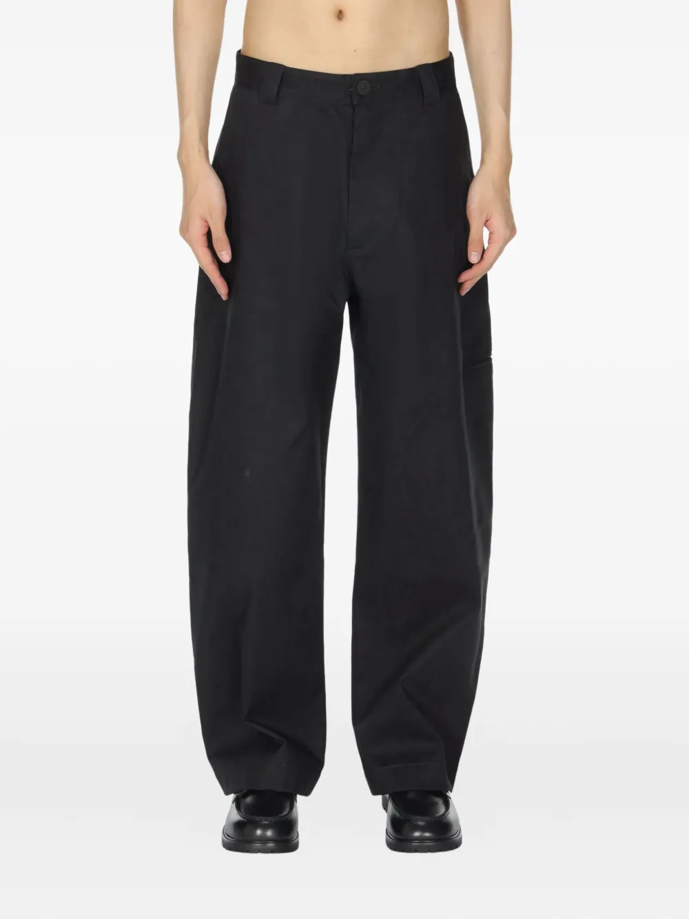 Studio Nicholson 经典曲线形长裤 | 阔腿裤 | Image 2