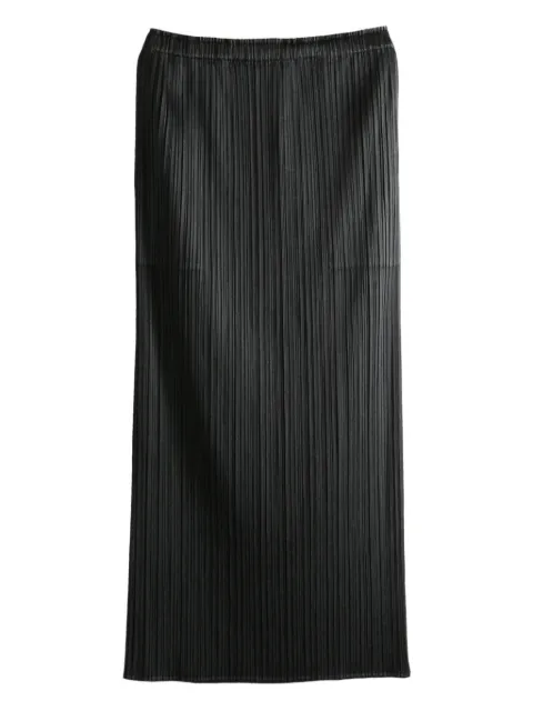 Pleats Please Issey Miyake pleated midi skirt