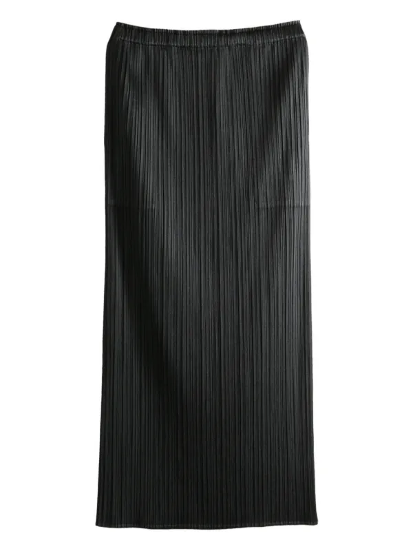 Pleats Please Issey Miyake プリーツ スカート | ブラック | FARFETCH JP
