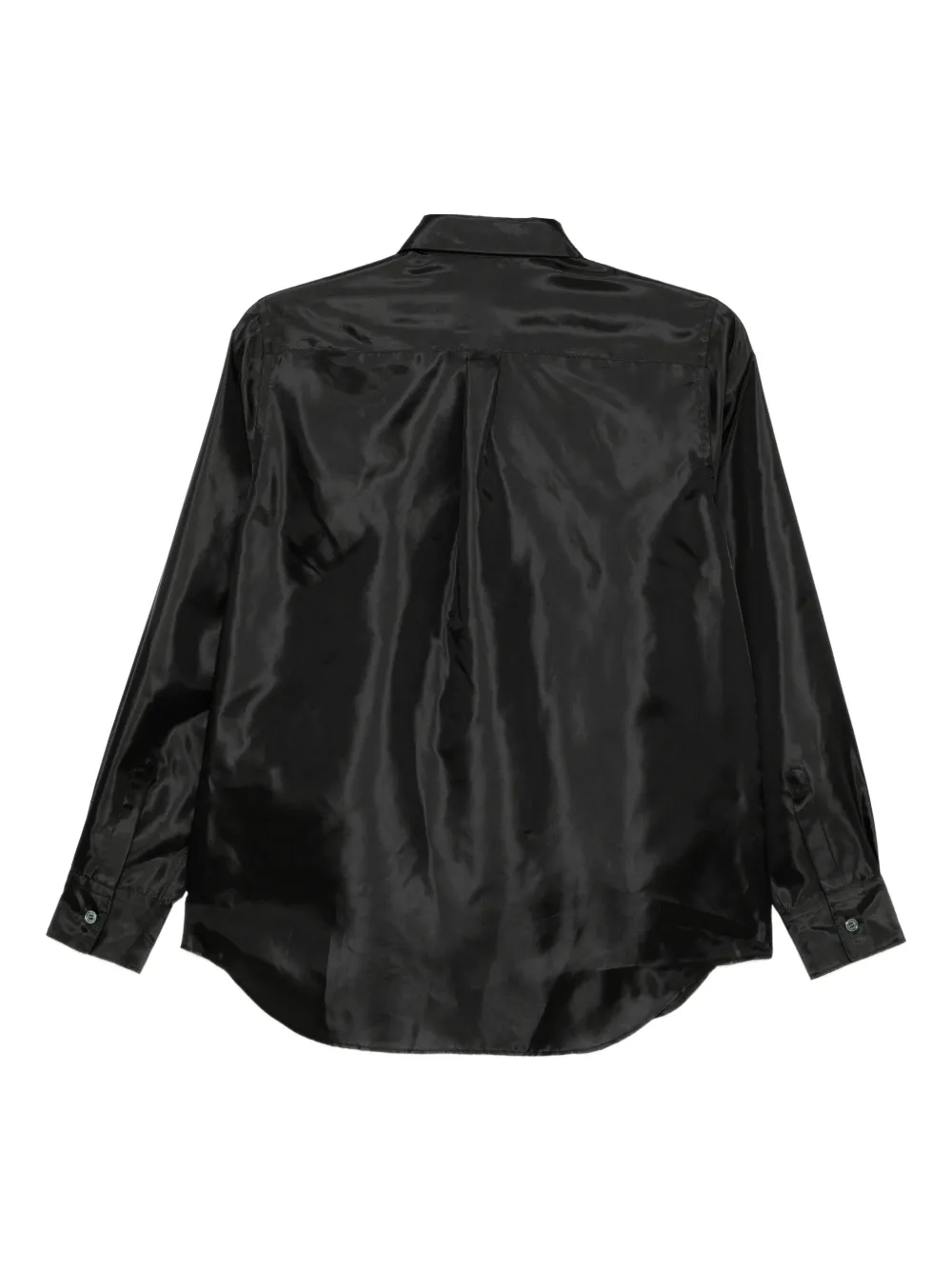 Comme Des Garçons Comme Des Garçons knotted shirt - Zwart