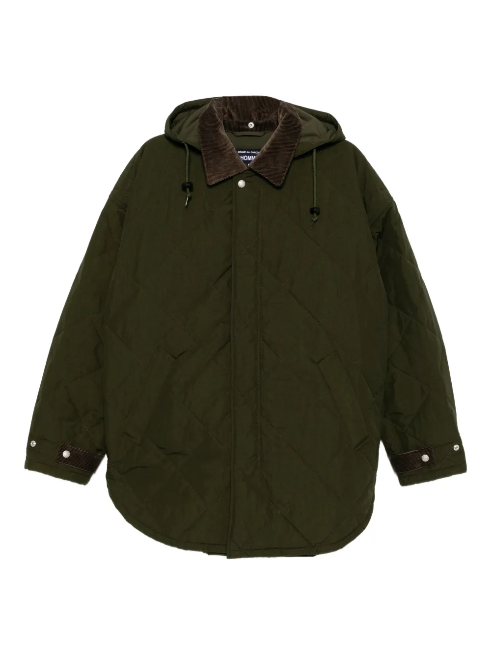 Comme des Garçons Homme quilted jacket - Verde