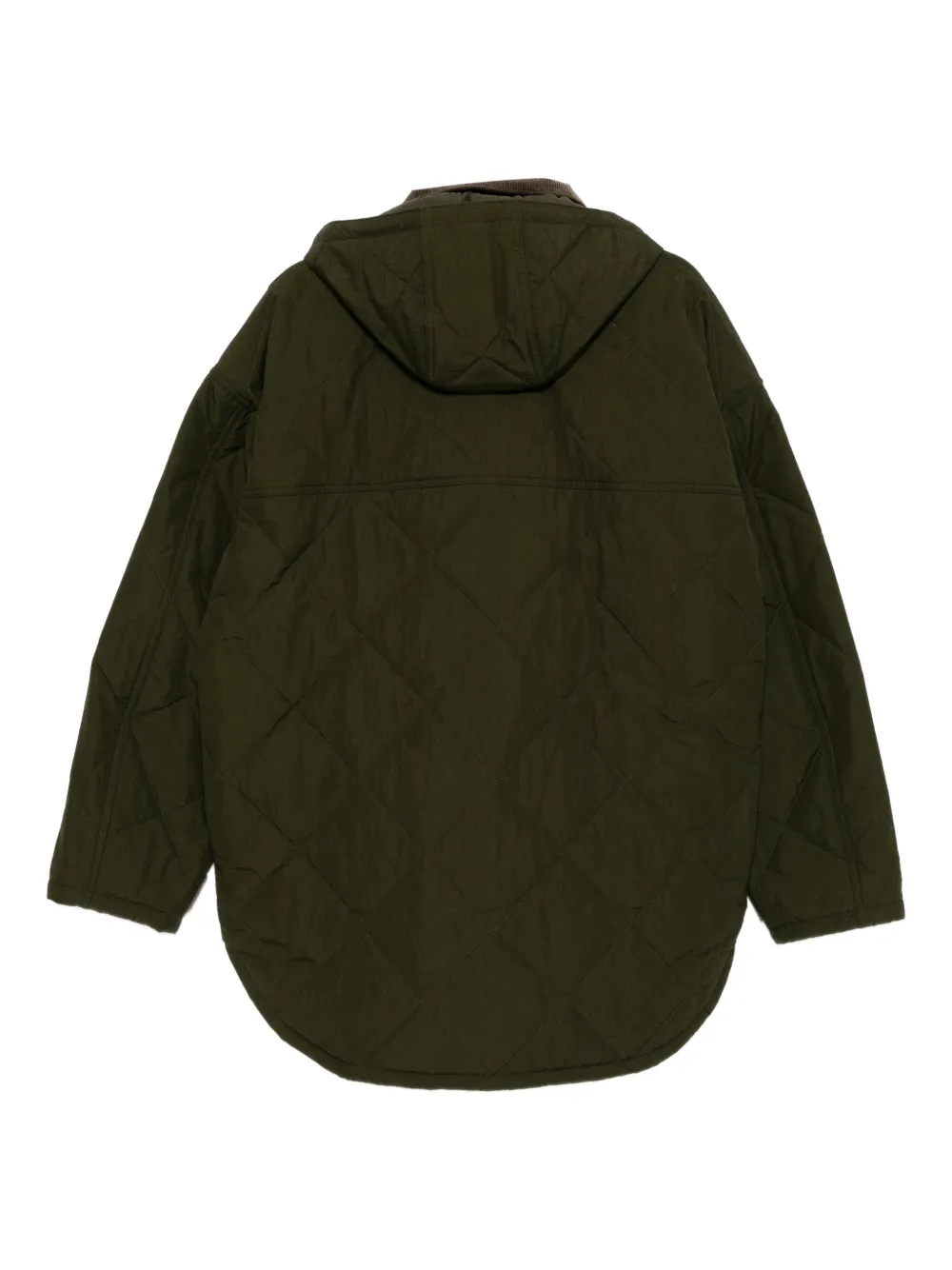 Comme des Garçons Homme Gewatteerd jack Groen