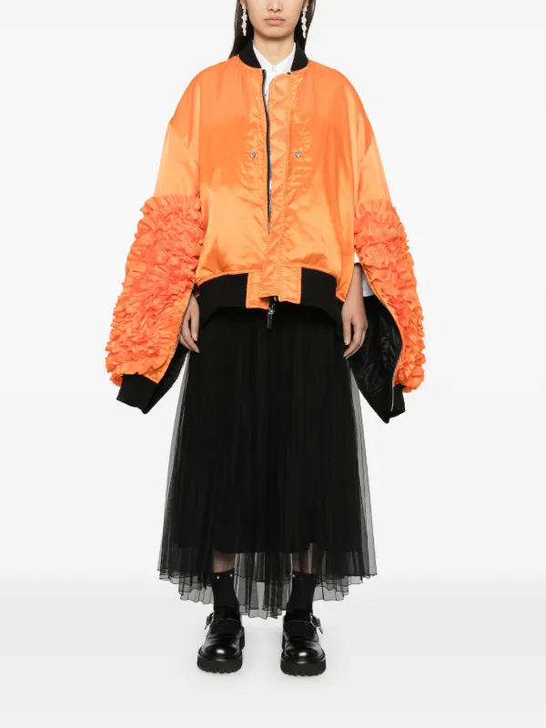Noir Kei Ninomiya ジップアップ ボンバージャケット | ブラック Noir Kei Ninomiya ジップアップ ボンバージャケット | ブラック