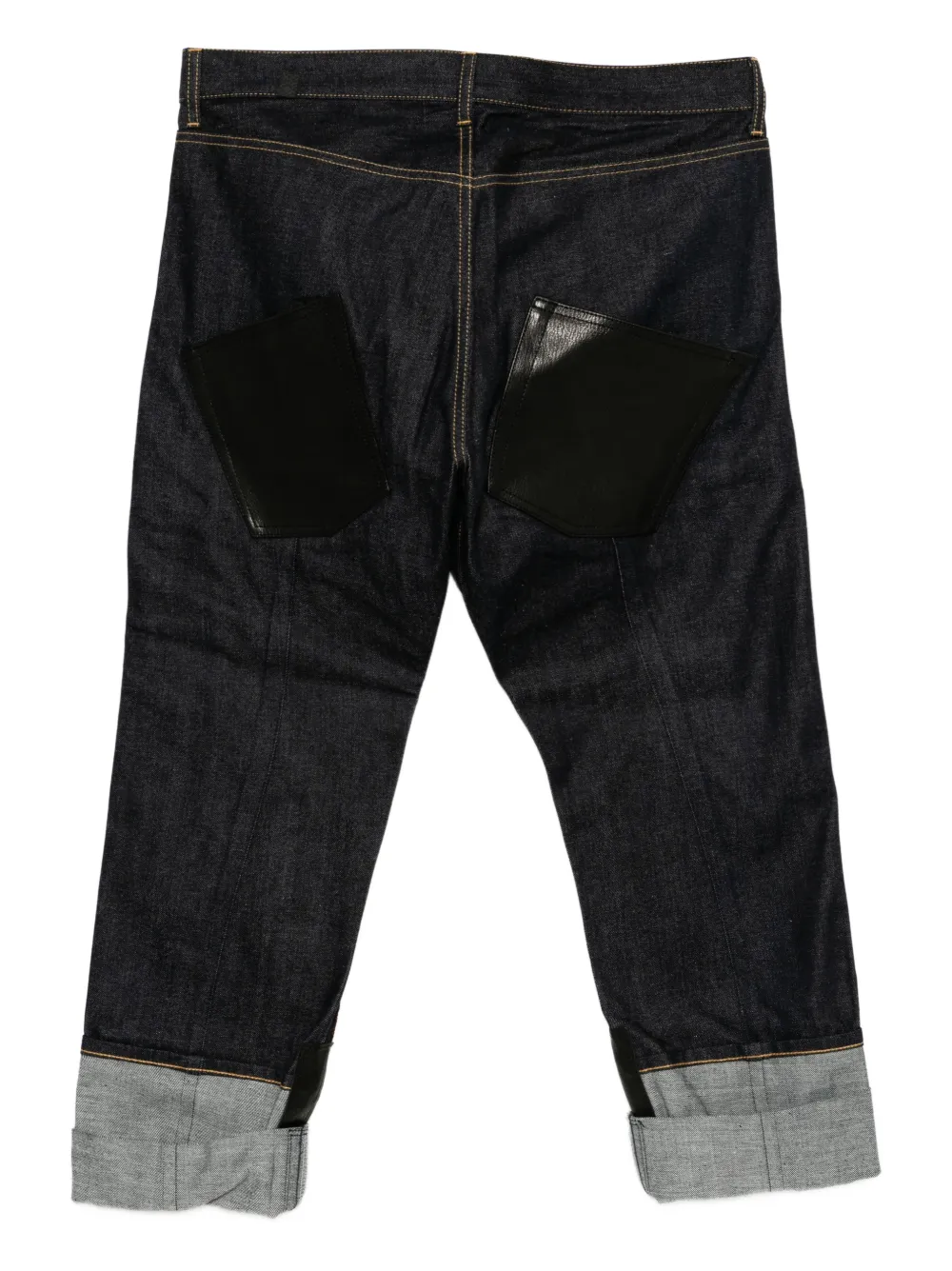 Junya Watanabe MAN checked drop-crotch jeans | Drop-Crotch Jeans | Image 2
