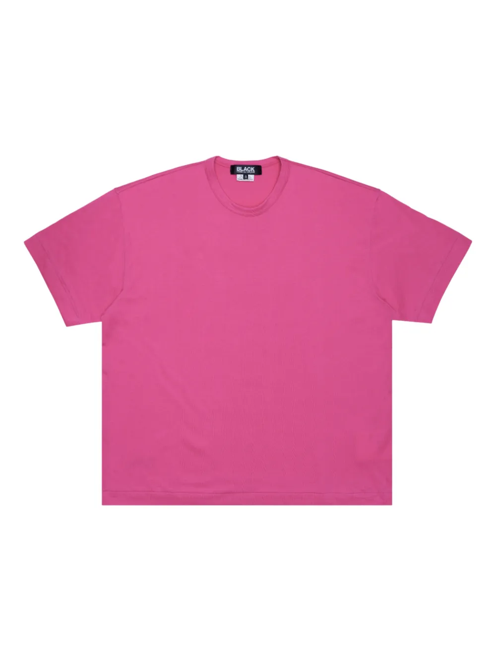 Black Comme Des Garçons crew-neck T-shirt - Rosa