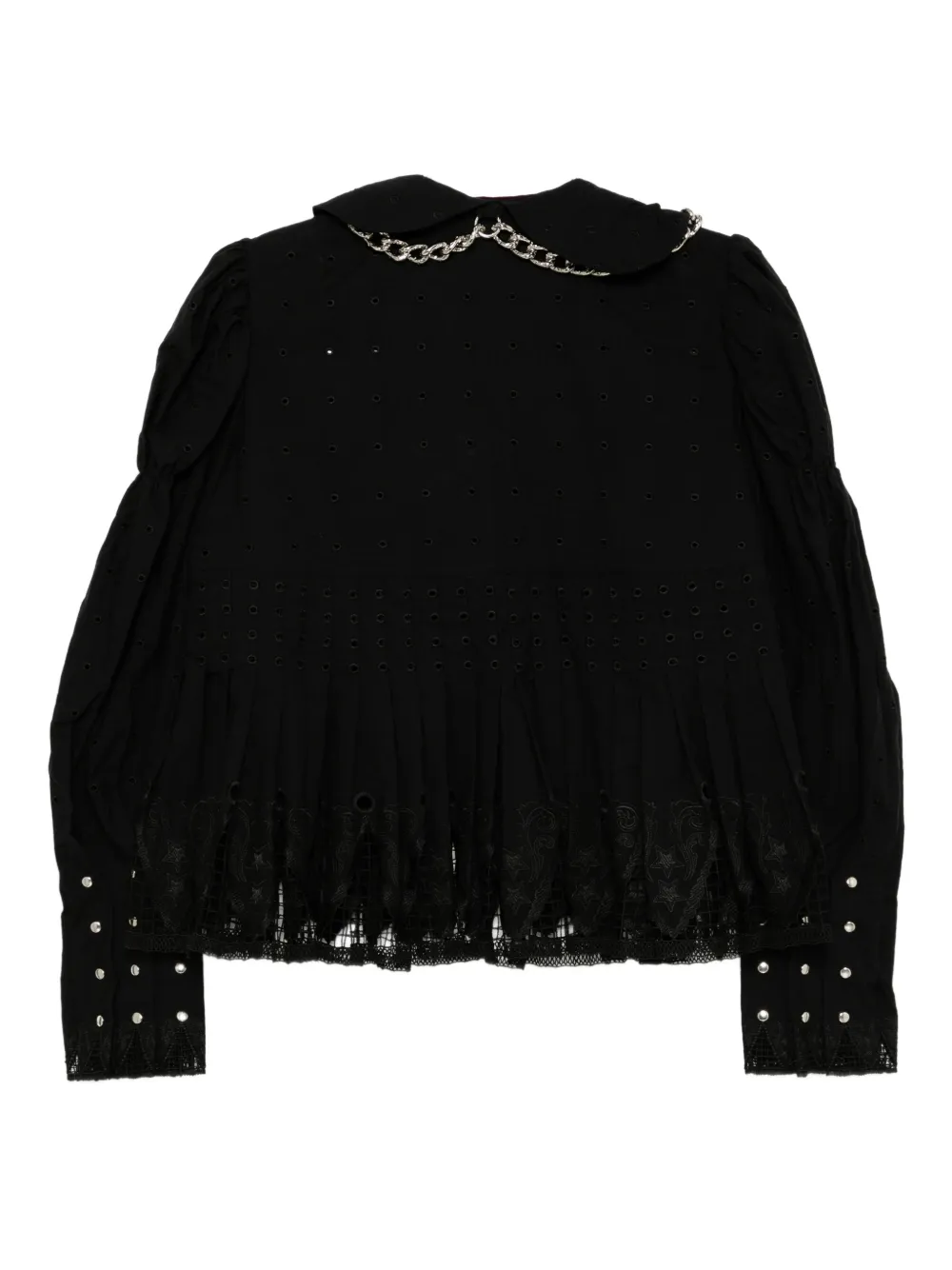 Chopova Lowena Beryl blouse - Zwart