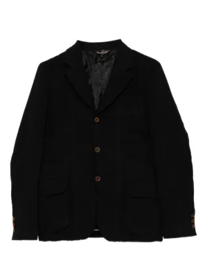 Comme Des Garçons Homme Plus ダブルジャケット | ブラック | FARFETCH JP