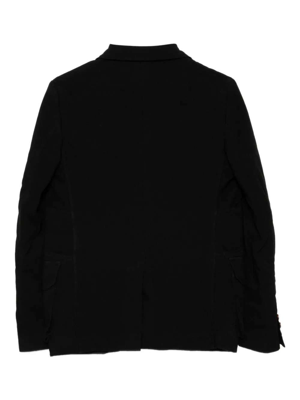 Black Comme Des Garçons Blazer met vlakken Zwart