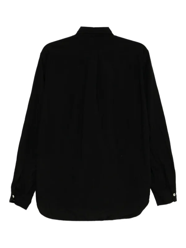 Black Comme Des Garçons ダブルバックル シャツ | ブラック | FARFETCH JP