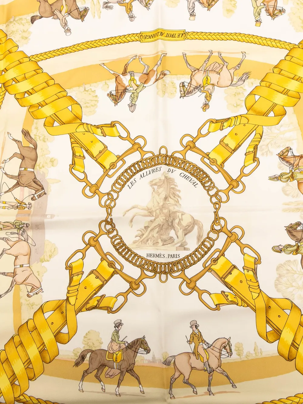 Hermès Pre-Owned Foulard Les Allures du Cheval in seta 2000-2025 | Image 2