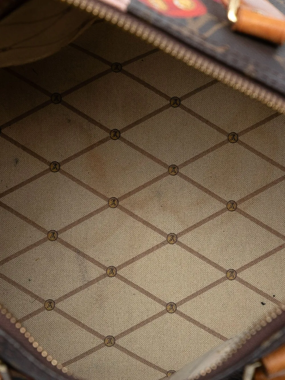 LOUIS VUITTON Pre-owned 2018 Monogram Summer Trunks Speedy Bandouliere 30 Satchel In Brown