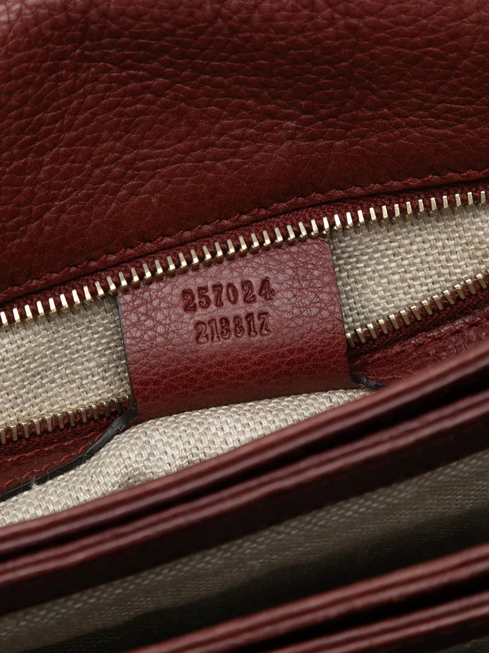 Pre-owned Gucci 2016-2025 Gg Canvas Marrakech Crossbody Bag In Brown