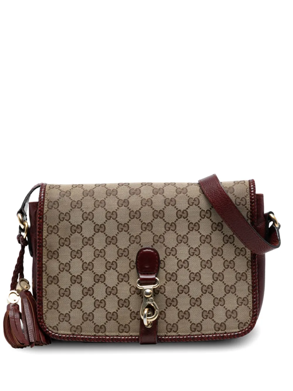 Gucci Pre-Owned 2016-2025 GG Canvas Marrakech crossbody bag - Braun