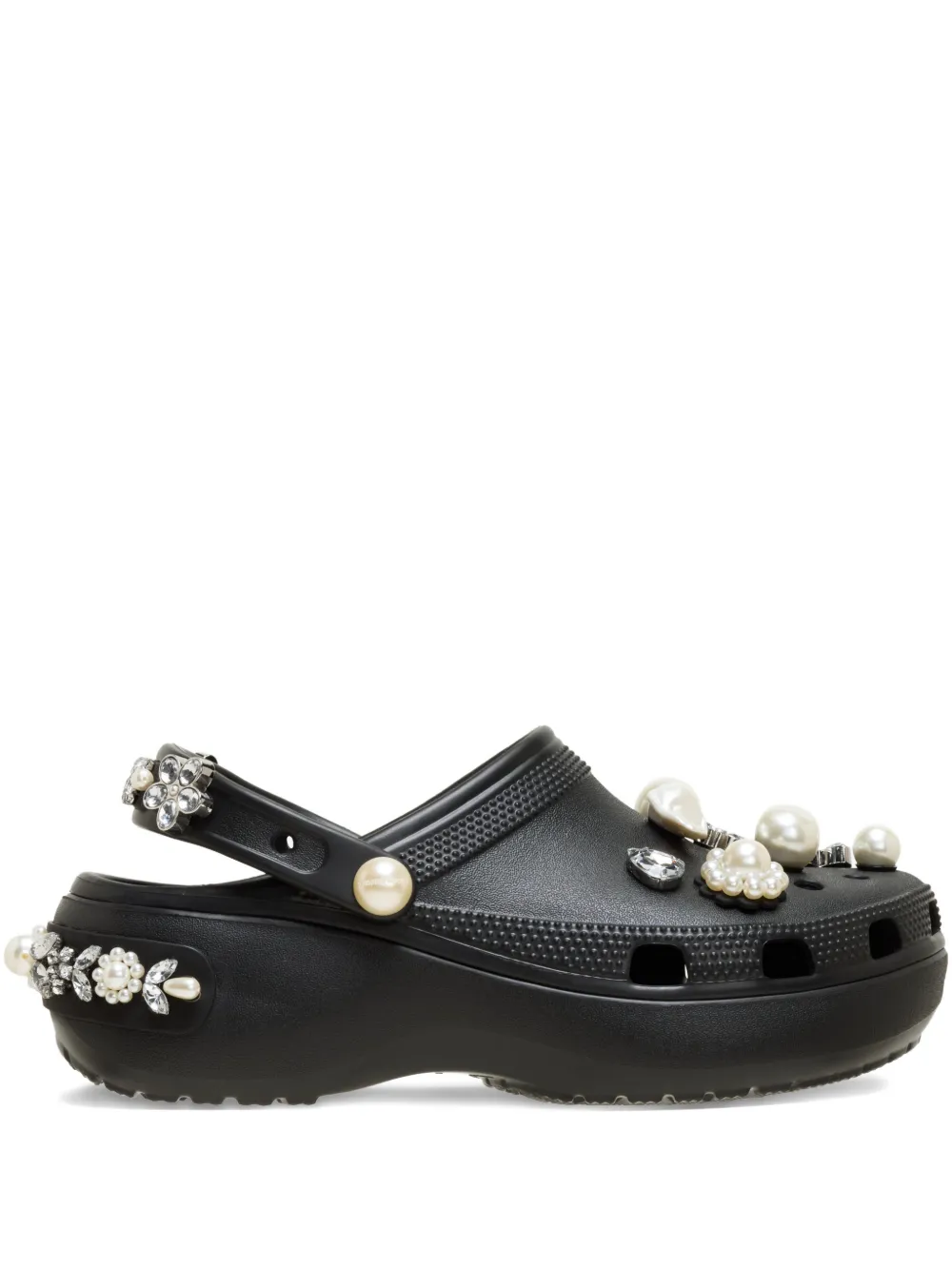 Simone Rocha x Crocs platform mules | Black | Image 1