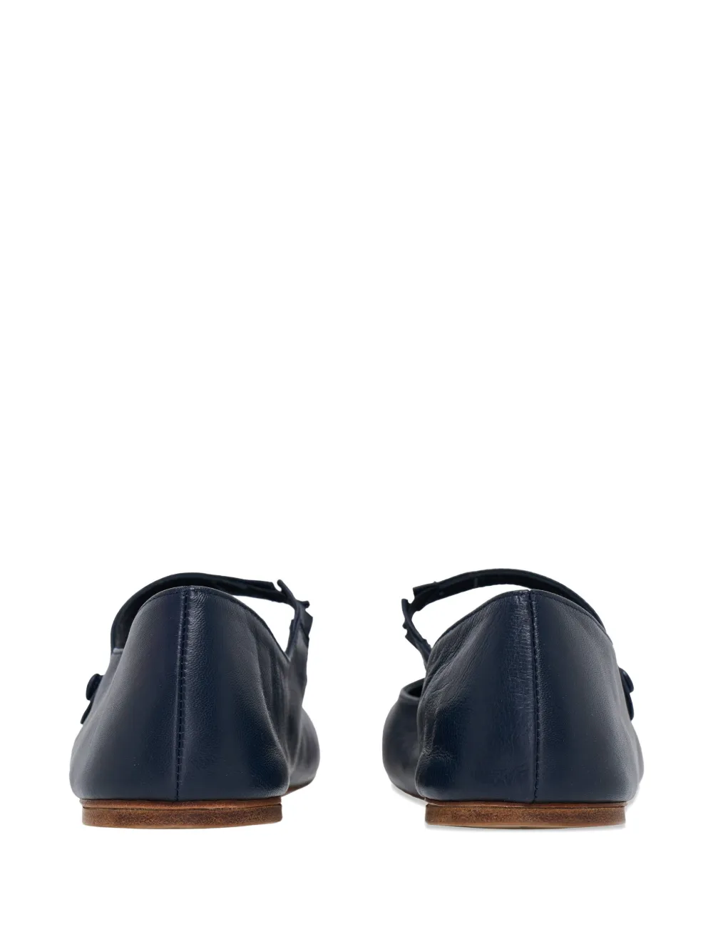  Daniela Gregis Strap-button Ballet Flats - Blue 