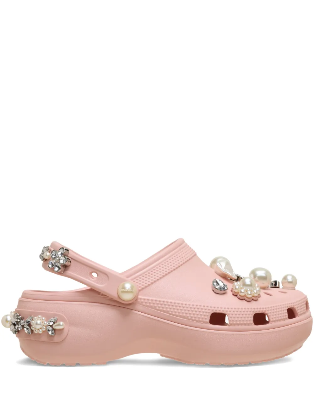 Crocs x Simone Rocha Clogs mit Perlen - Rosa