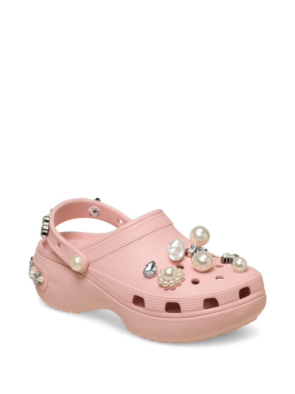 Crocs x Simone Rocha klompen verfraaid met parels Roze