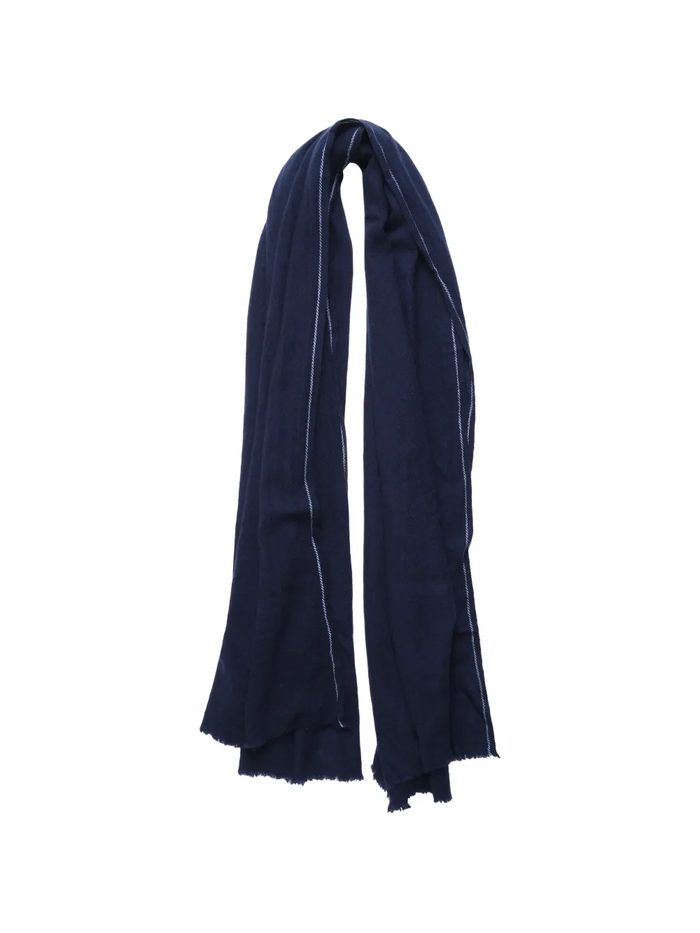 Comme Des Garçons x William Welstead herringbone frayed scarf