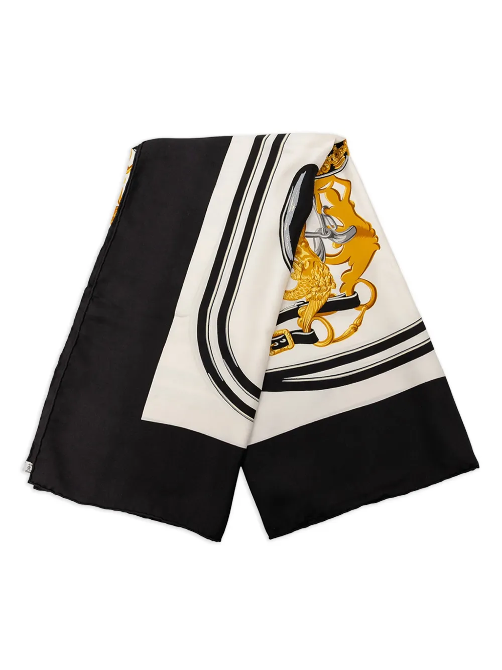 Hermès Pre-Owned 2010-2025 Brides de Gala Silk Scarf scarves - ブラック Hermès Pre-Owned 2010-2025 Brides de Gala Silk Scarf scarves - ブラック