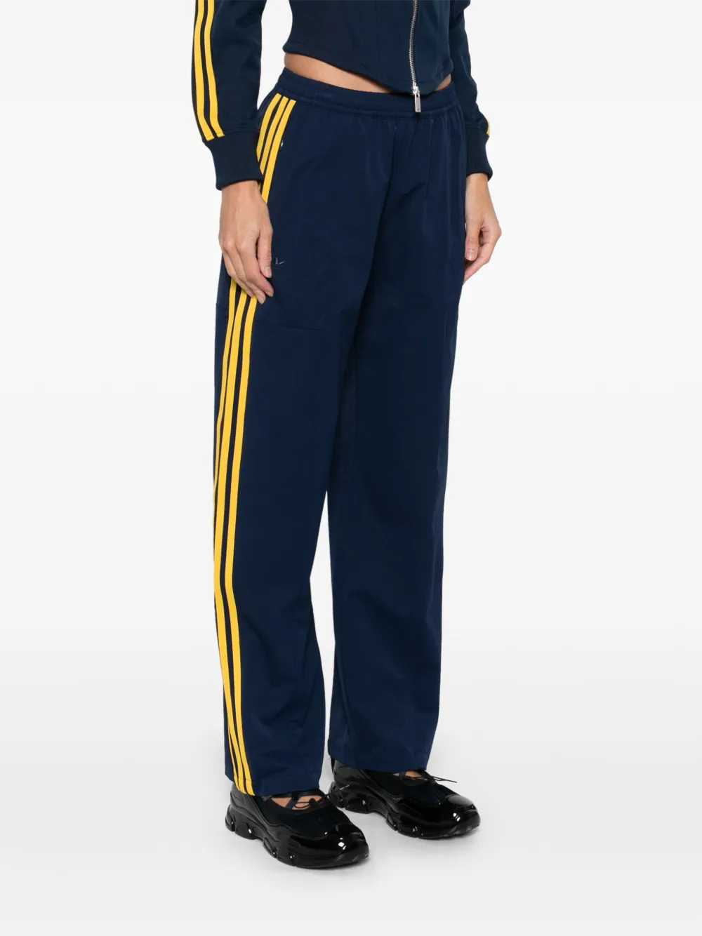 adidas x Miaou broek met 3 strepen logo Blauw