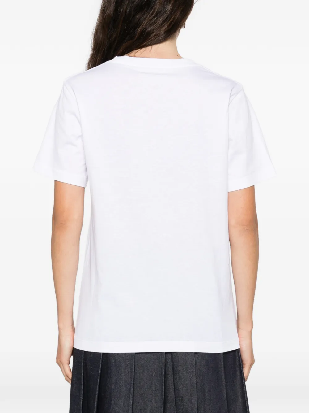 Marni Katoenen T-shirt met -logo Wit