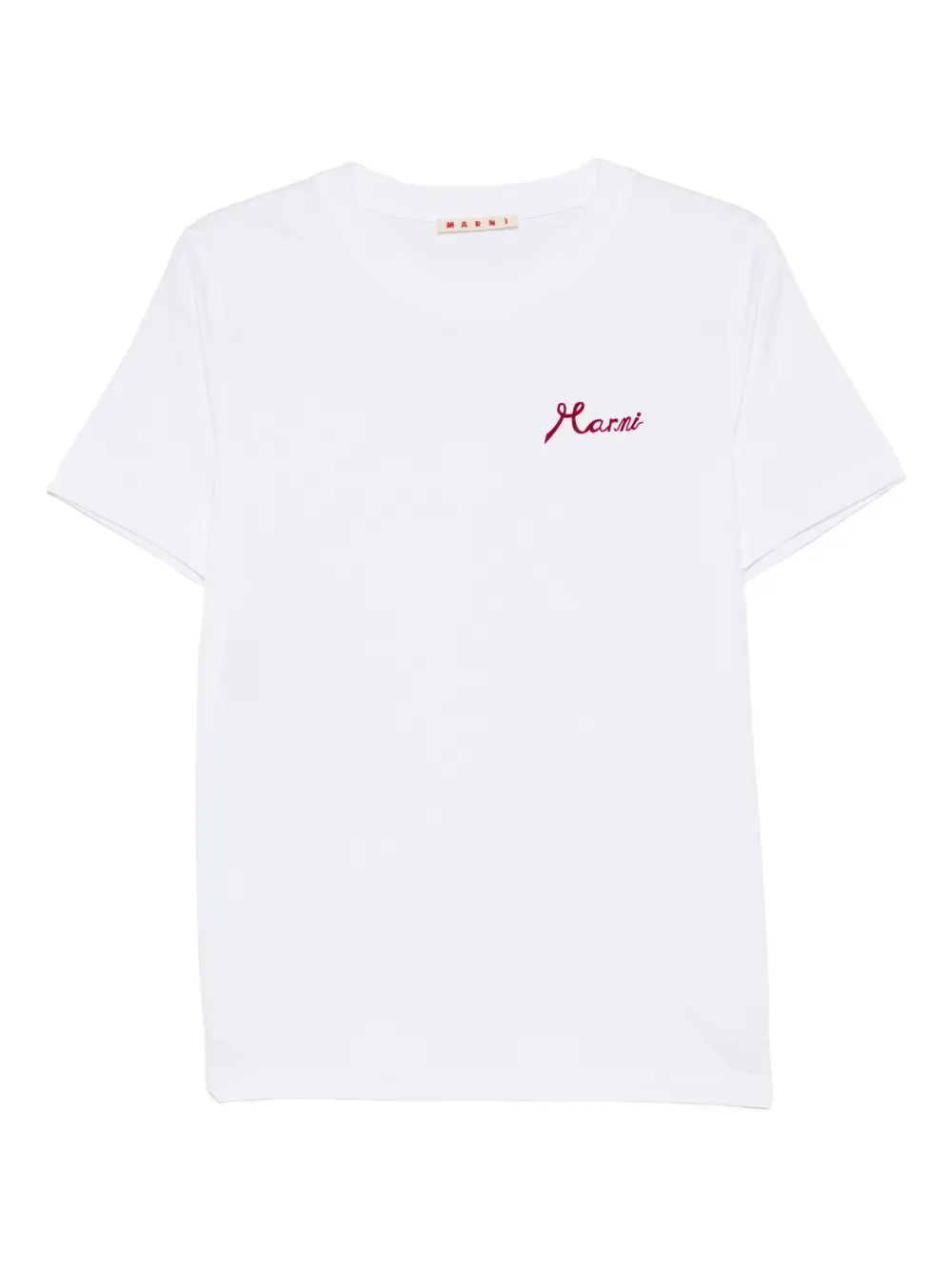 Marni playera con logo en el pecho | blanco | Image 1