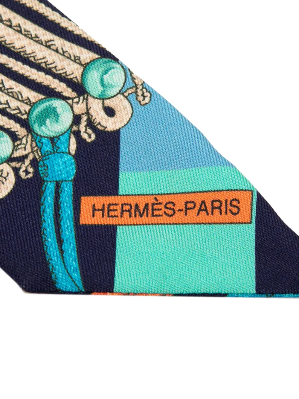 Hermès Pre-Owned 20th Century Objets de Curiosite Twilly Seidenschal | Image 2