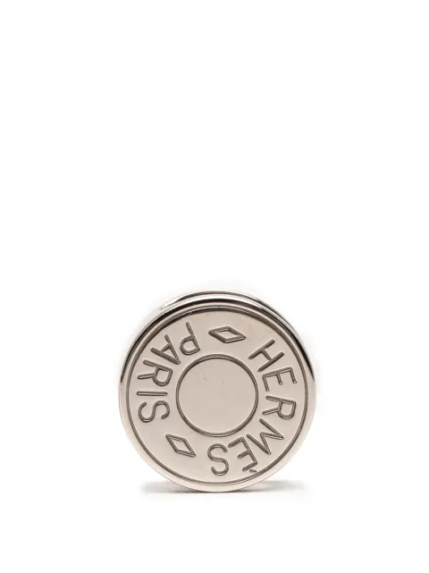 Hermès Pre-Owned 2000-2025 palladierter Clou de Selle Schalring