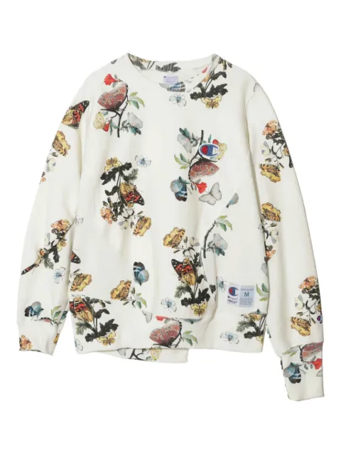 Undercover x Champion floral-print sweatshirt