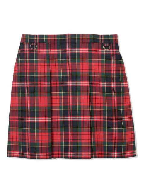 Undercover check buckle skirts