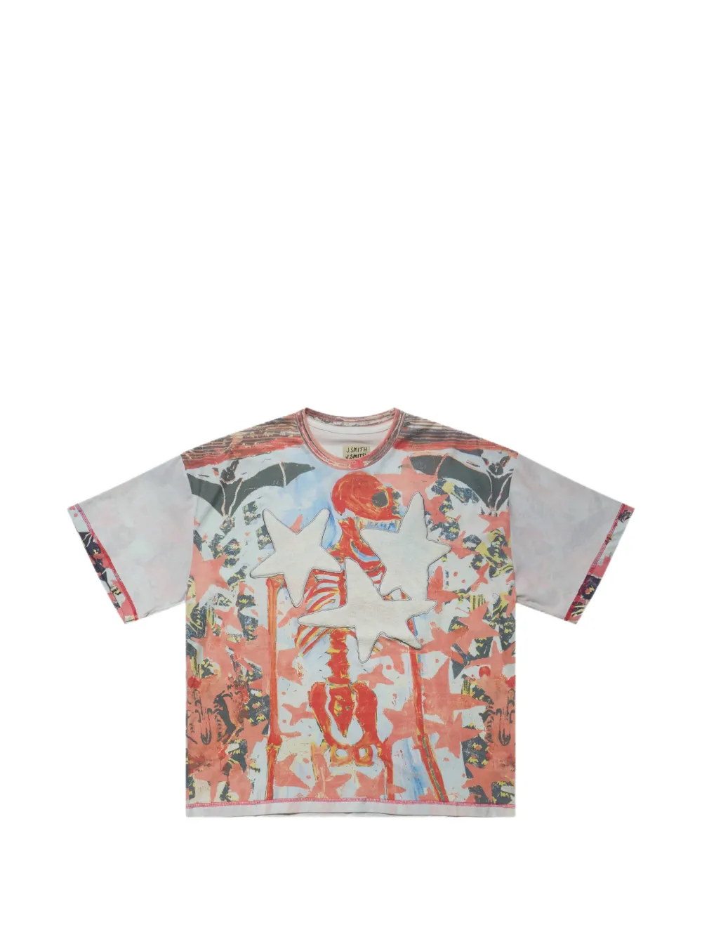 Perks And Mini Star Graphic T-shirt In Red