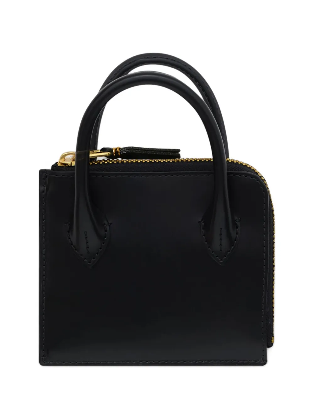 Comme Des Garçons Wallet handle zip wallet - Nero