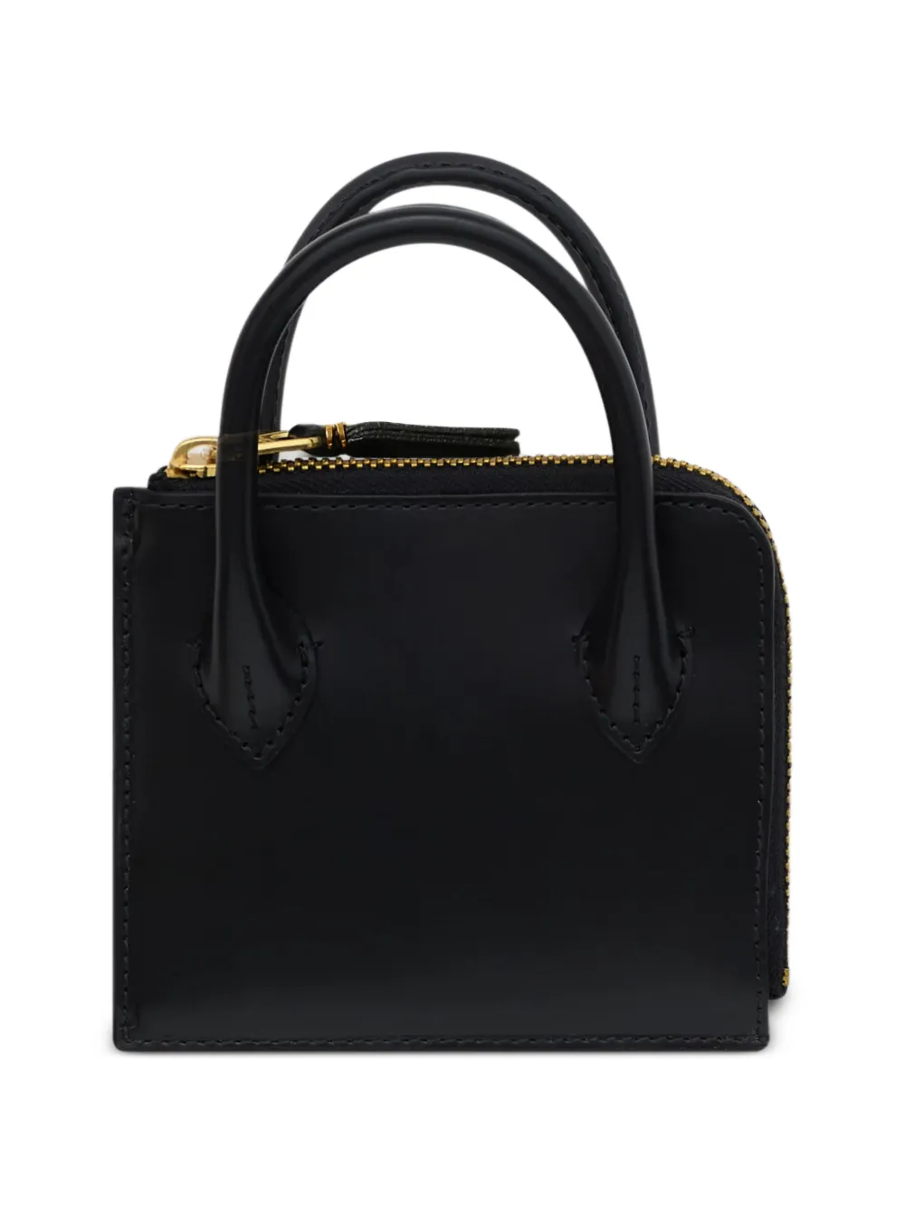 Comme Des Garçons Wallet handle zip wallet - Nero